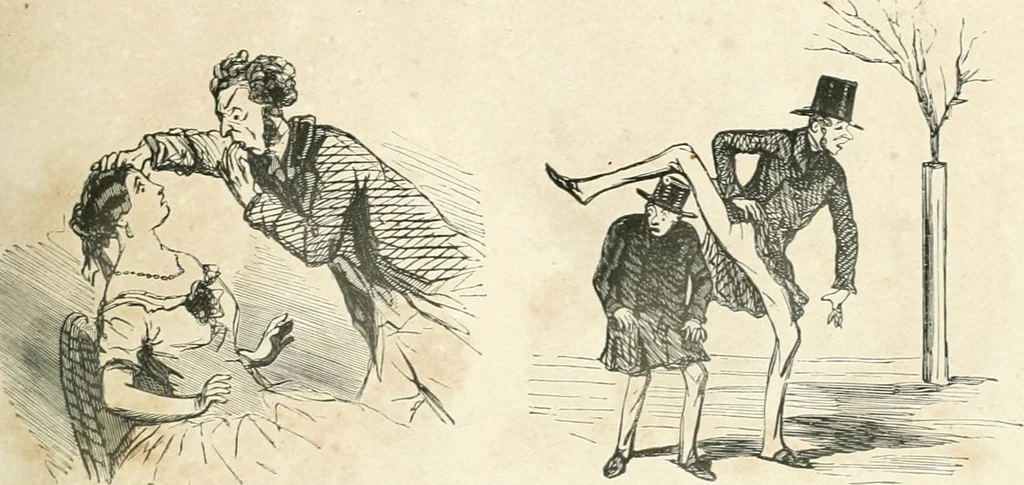 An illustration from Cham, 1853, leaf 32