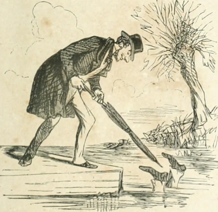 An illustration from Cham, 1853, leaf 32