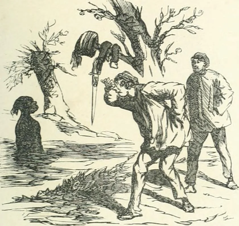An illustration from Cham, 1853, leaf 320