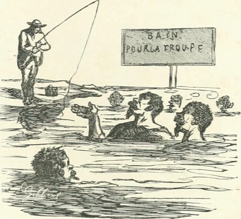 An illustration from Cham, 1853, leaf 320