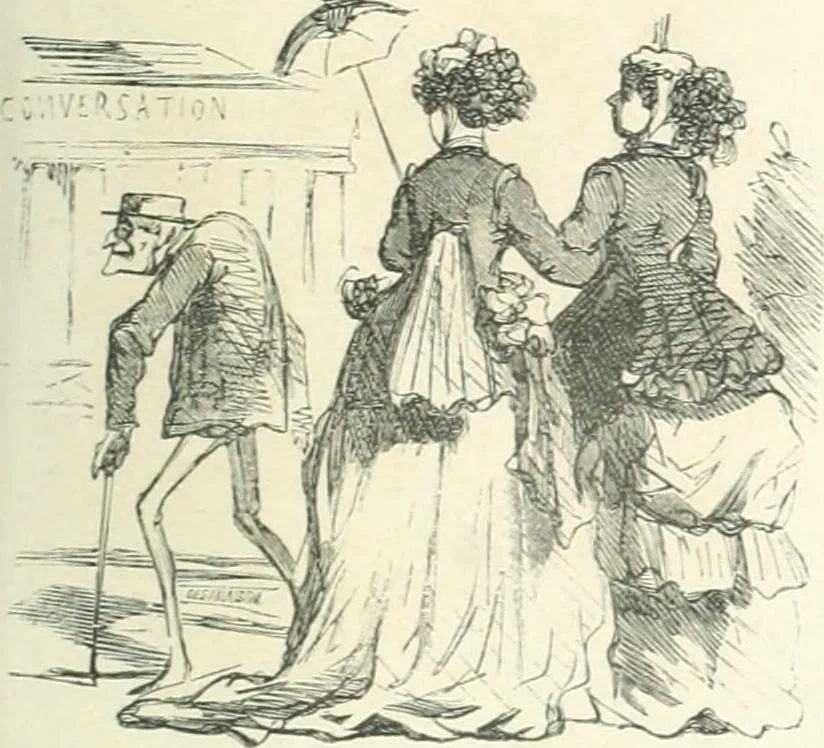 An illustration from Cham, 1853, leaf 322