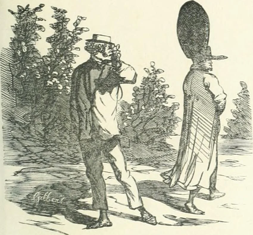 An illustration from Cham, 1853, leaf 324