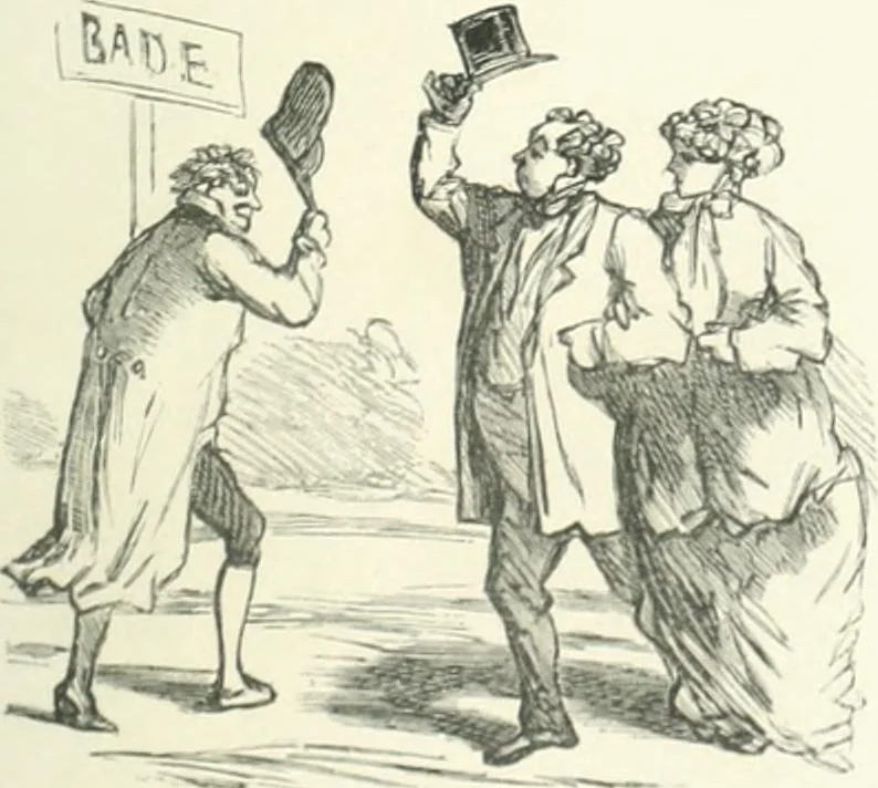 An illustration from Cham, 1853, leaf 324