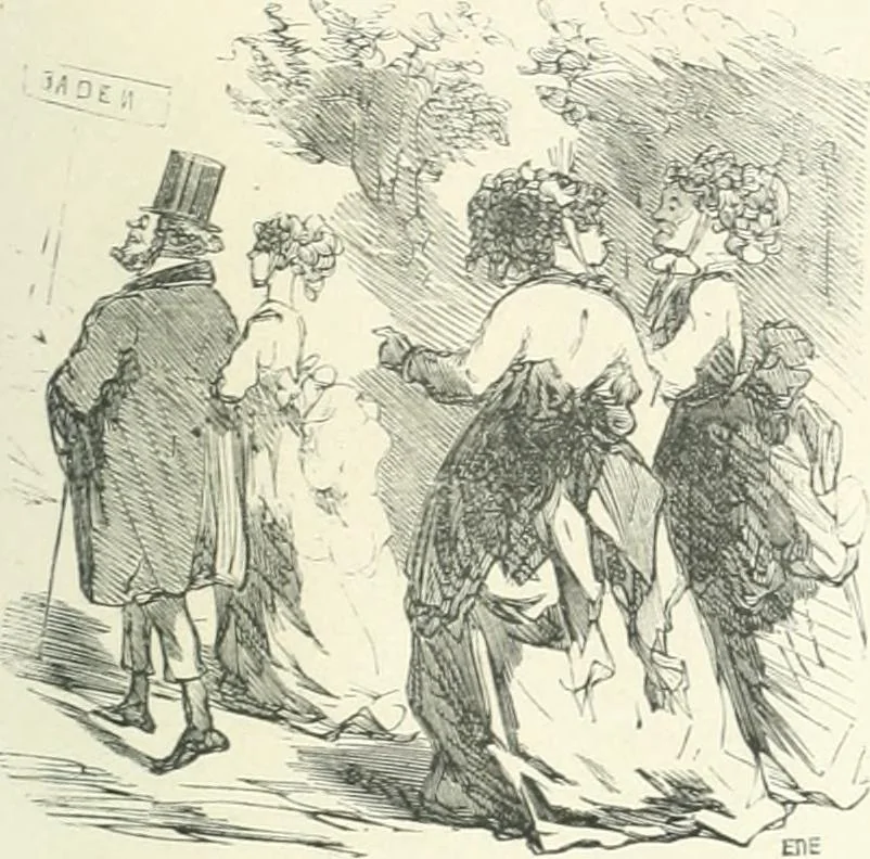 An illustration from Cham, 1853, leaf 326