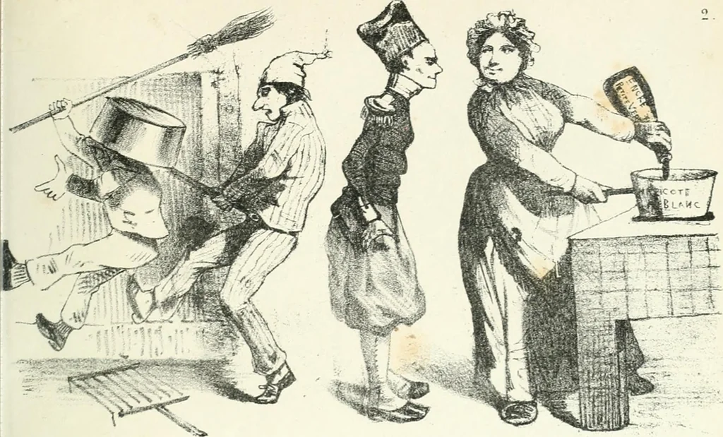 An illustration from Cham, 1853, leaf 332