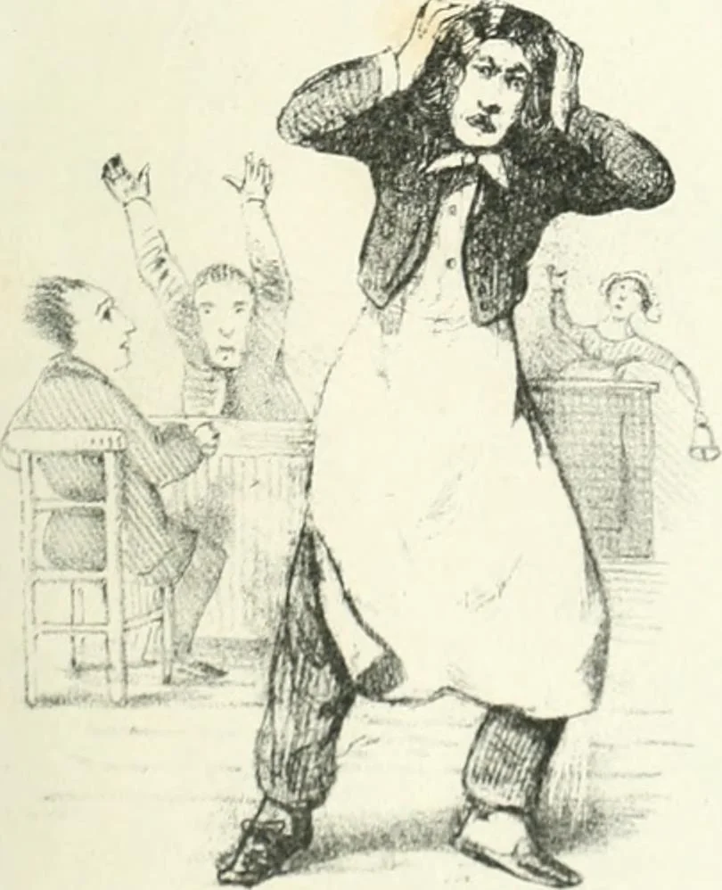 An illustration from Cham, 1853, leaf 332