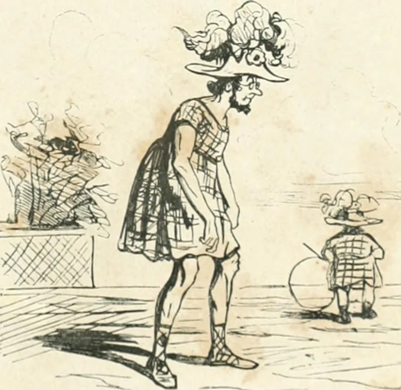 An illustration from Cham, 1853, leaf 34