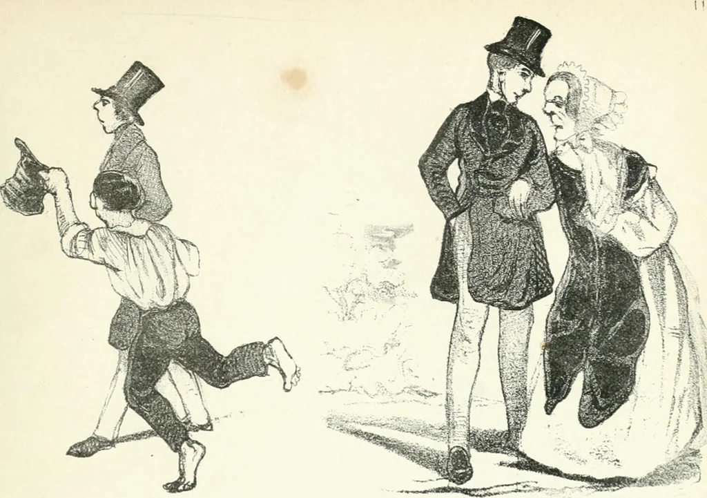 An illustration from Cham, 1853, leaf 348