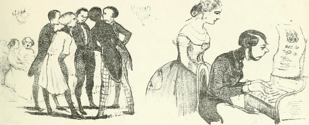 An illustration from Cham, 1853, leaf 350