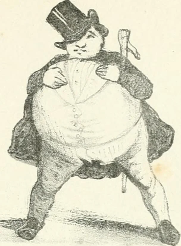 An illustration from Cham, 1853, leaf 354