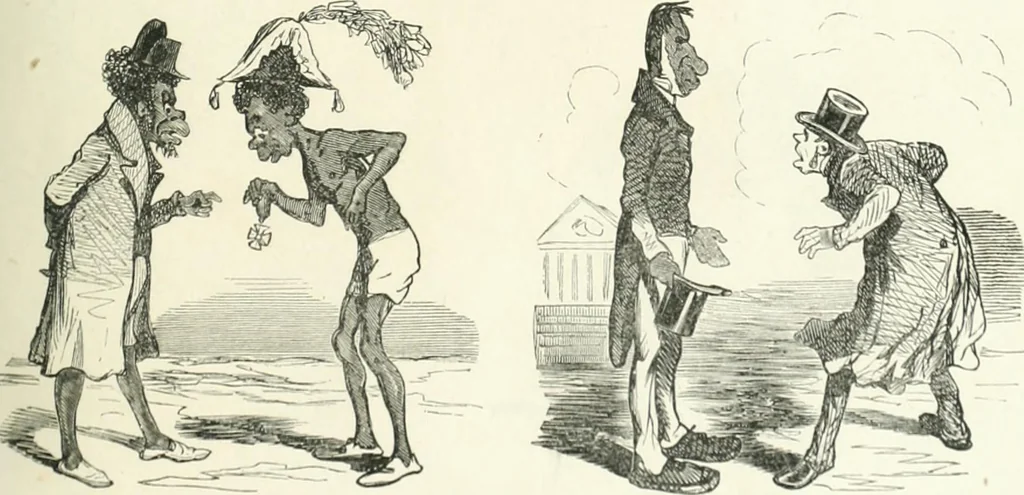 An illustration from Cham, 1853, leaf 358