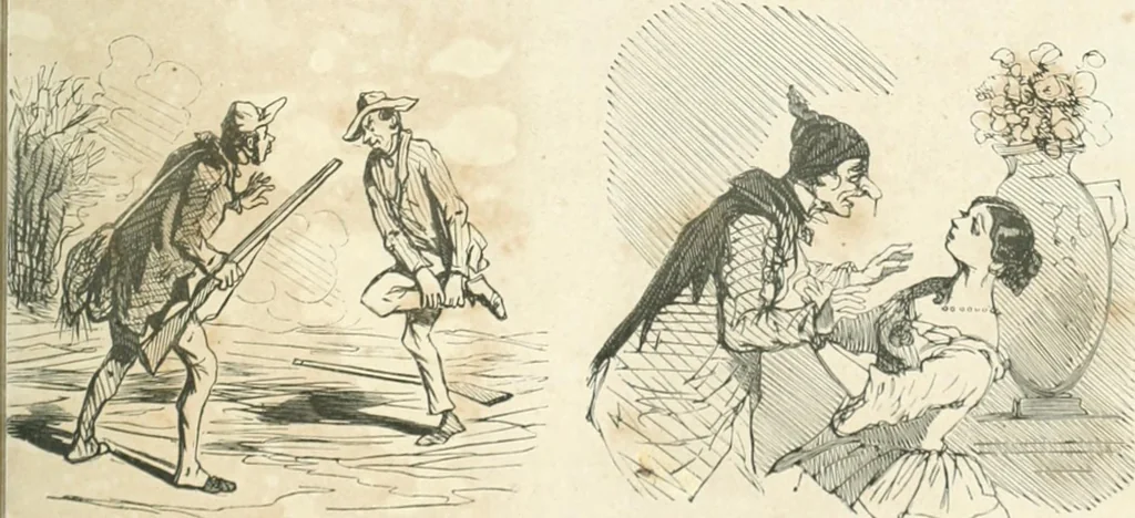 An illustration from Cham, 1853, leaf 36