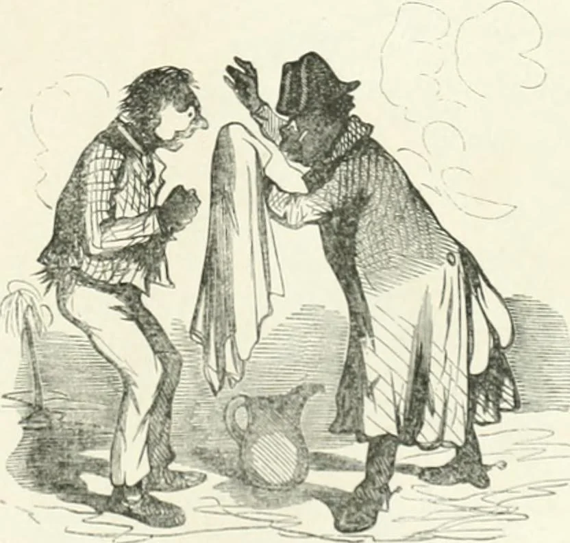 An illustration from Cham, 1853, leaf 360