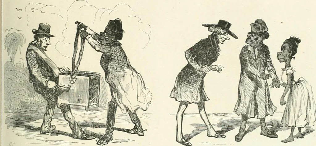 An illustration from Cham, 1853, leaf 364