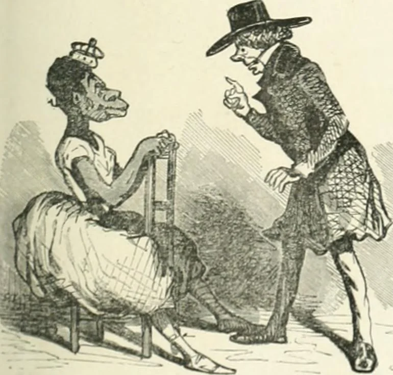 An illustration from Cham, 1853, leaf 364
