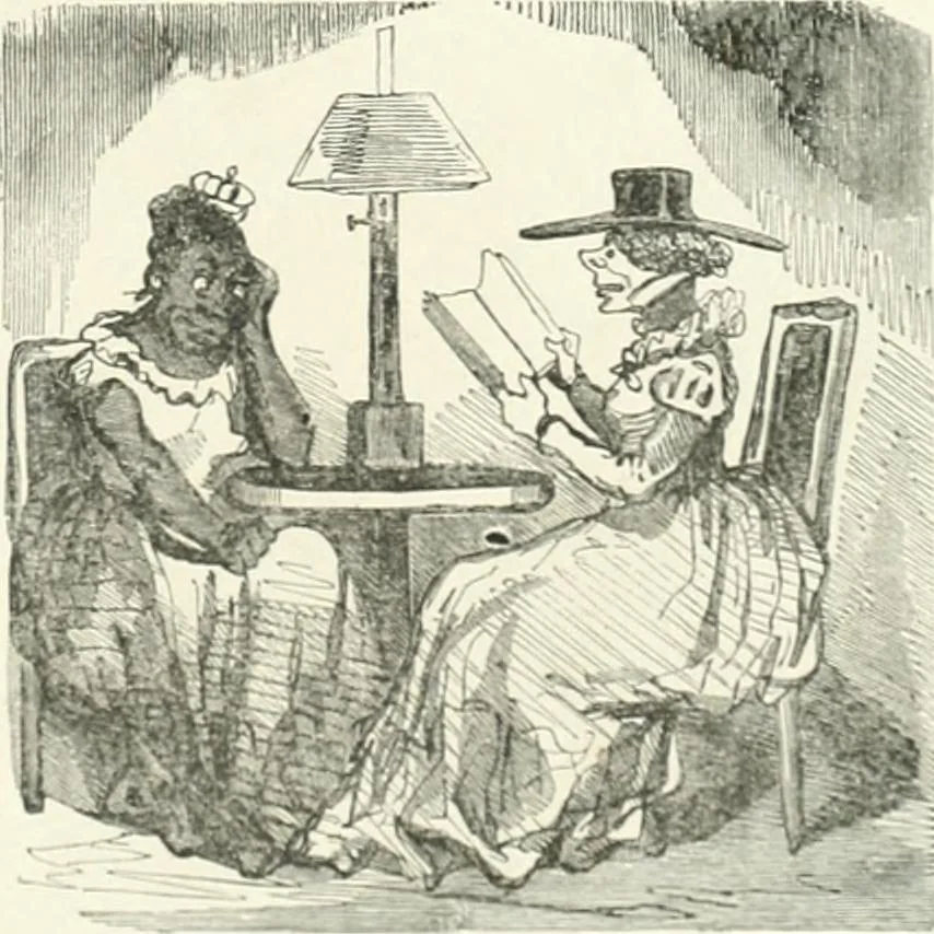 An illustration from Cham, 1853, leaf 364