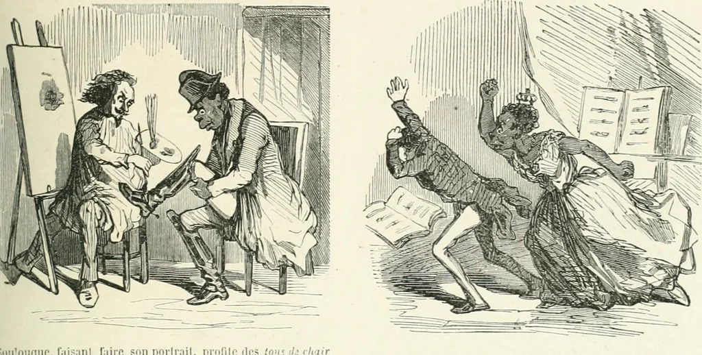 An illustration from Cham, 1853, leaf 366