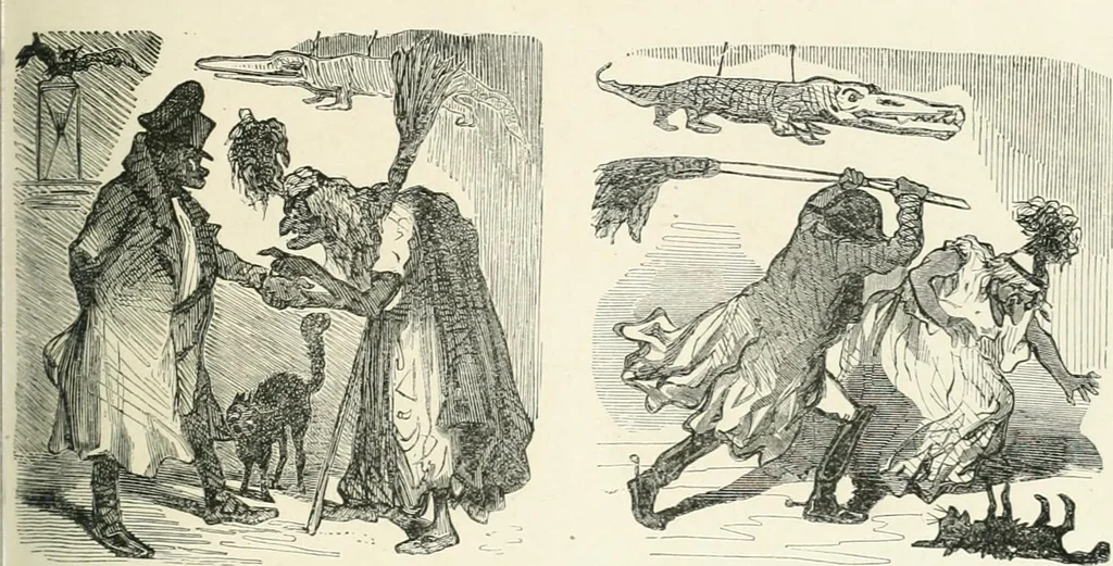An illustration from Cham, 1853, leaf 368