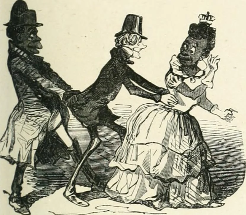 An illustration from Cham, 1853, leaf 370