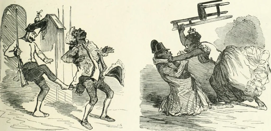 An illustration from Cham, 1853, leaf 370