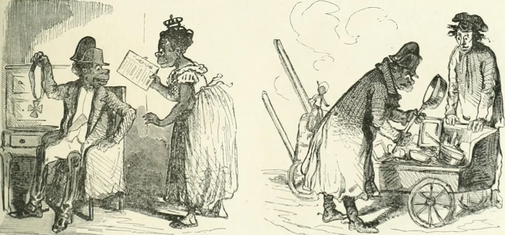 An illustration from Cham, 1853, leaf 372