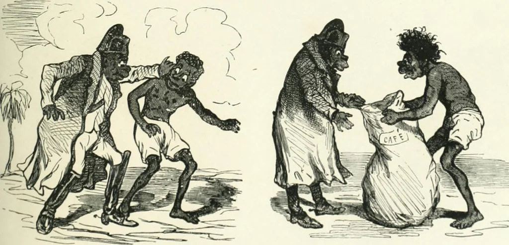 An illustration from Cham, 1853, leaf 374