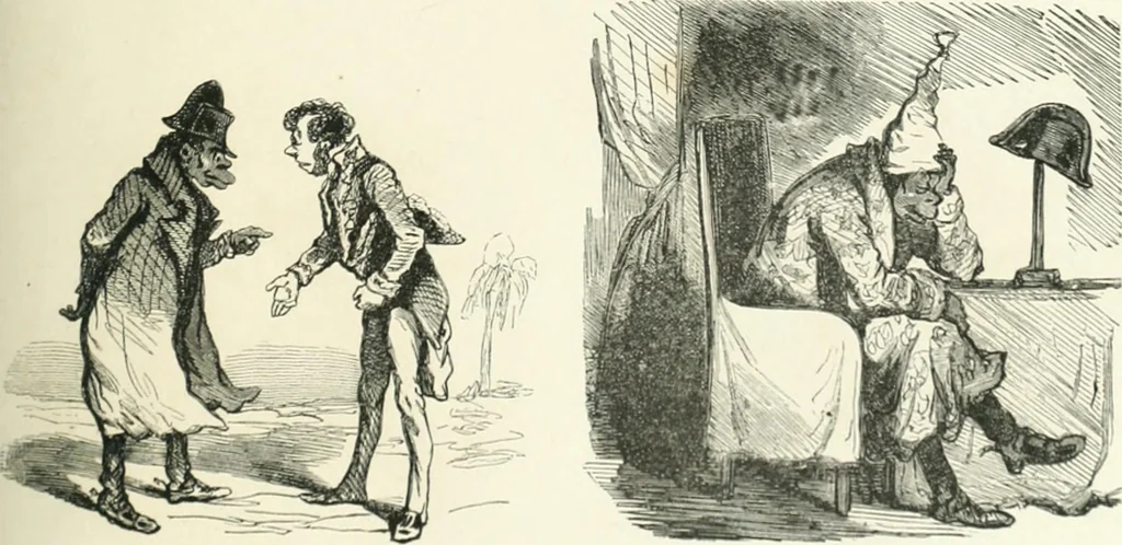 An illustration from Cham, 1853, leaf 376