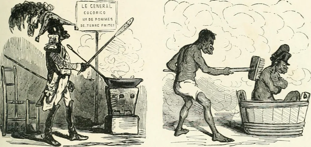 An illustration from Cham, 1853, leaf 378