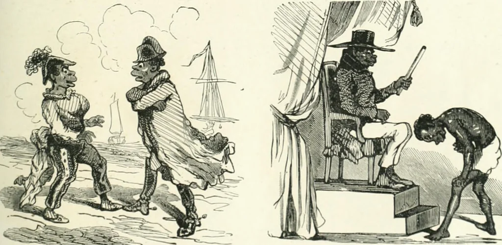 An illustration from Cham, 1853, leaf 378