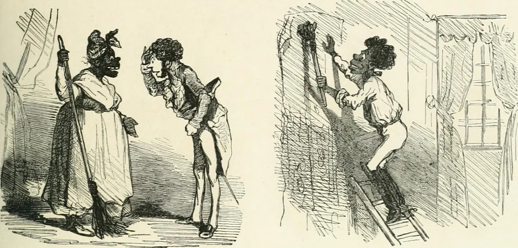 An illustration from Cham, 1853, leaf 380