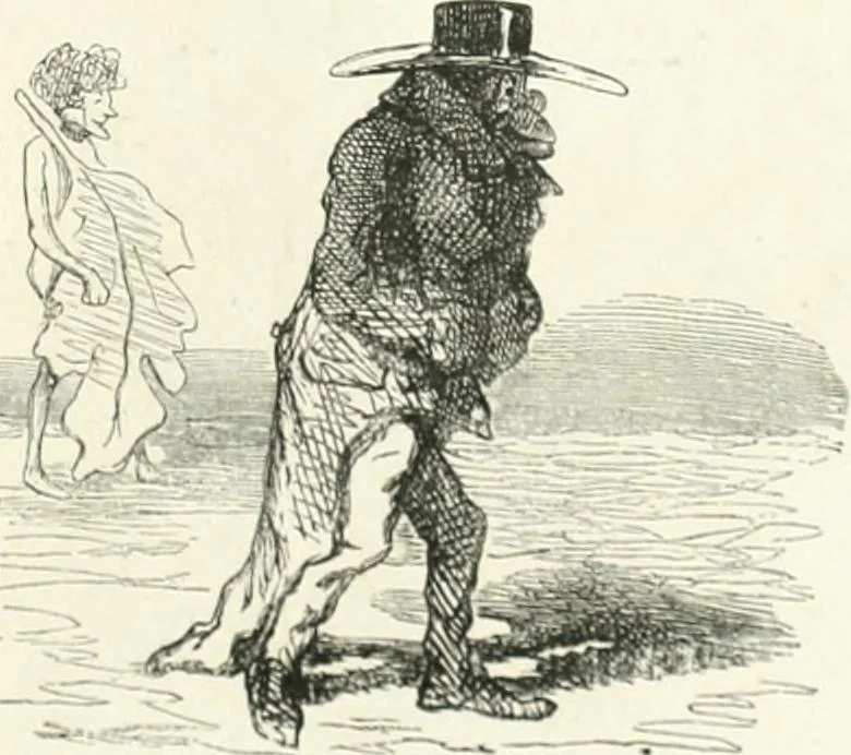 An illustration from Cham, 1853, leaf 382