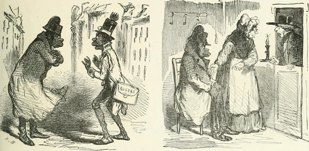 An illustration from Cham, 1853, leaf 386