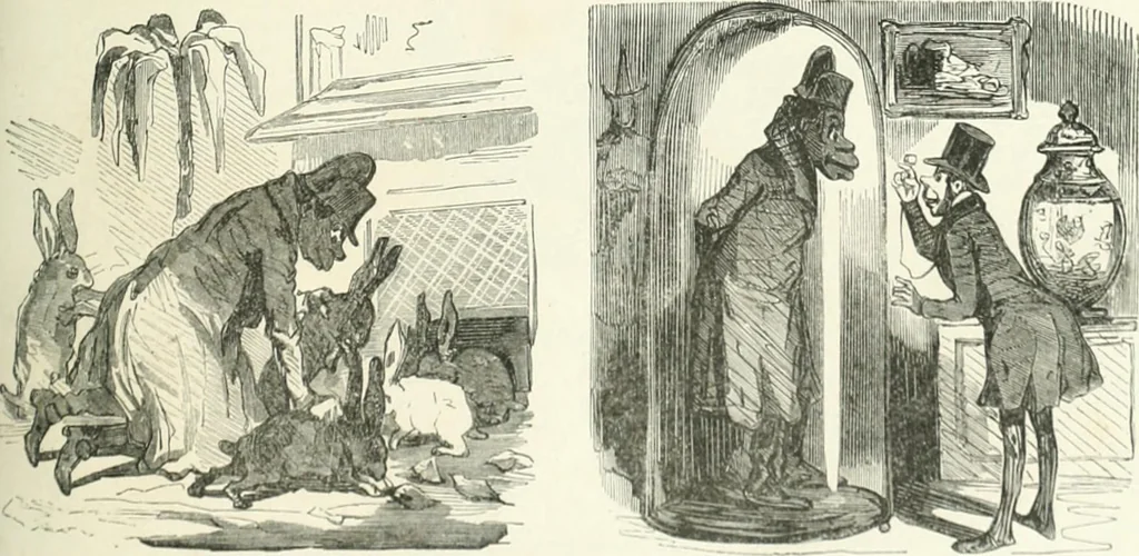 An illustration from Cham, 1853, leaf 386
