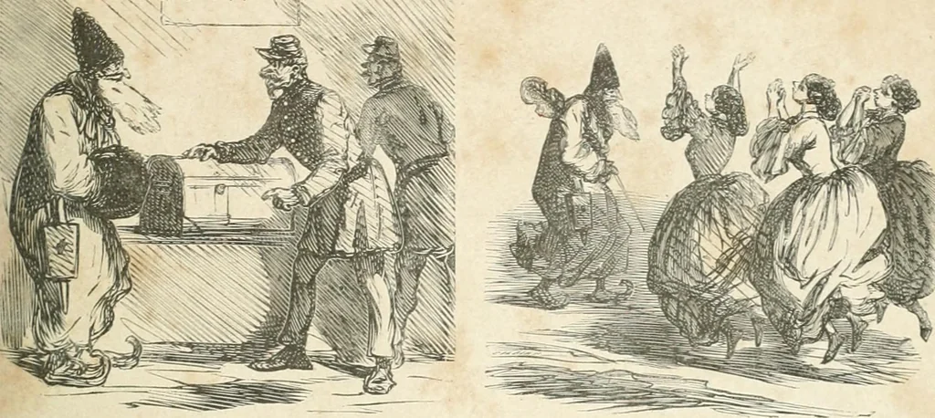 An illustration from Cham, 1853, leaf 390