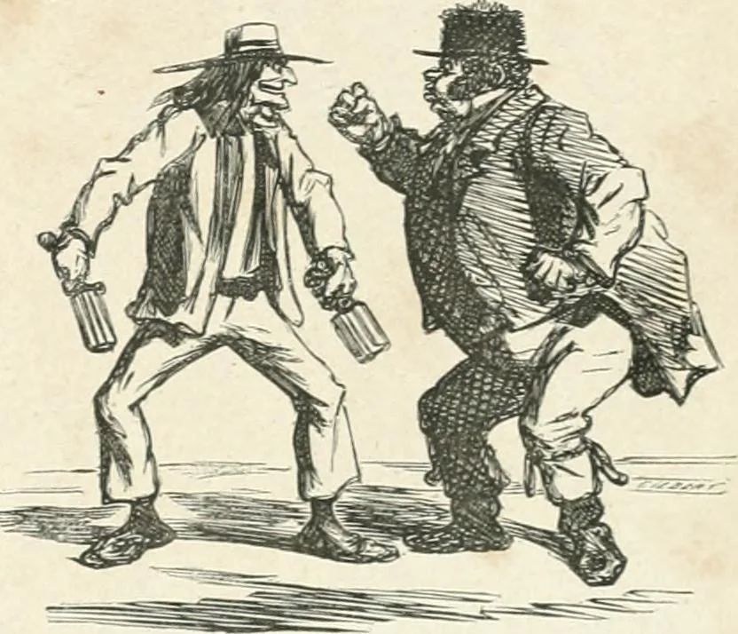 An illustration from Cham, 1853, leaf 392