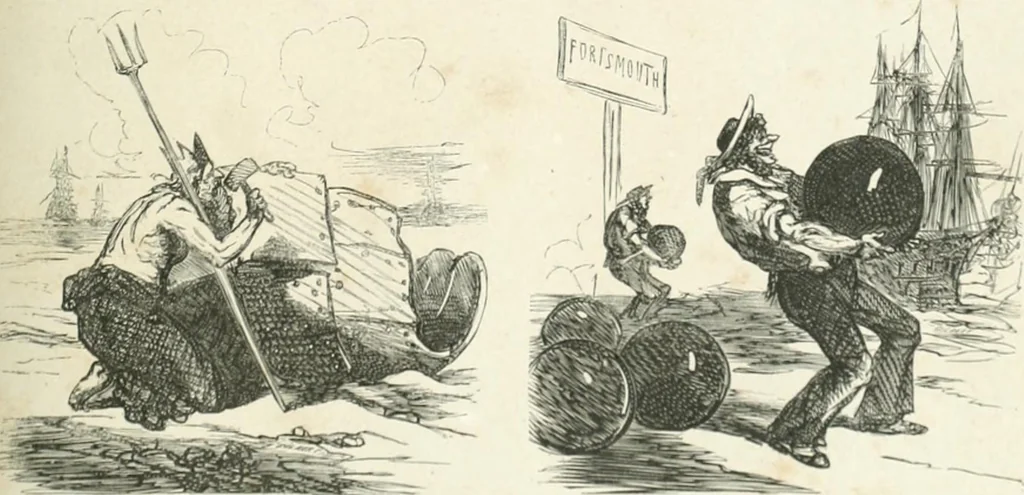 An illustration from Cham, 1853, leaf 392
