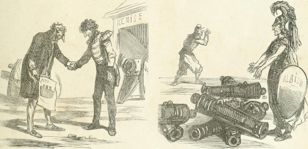 An illustration from Cham, 1853, leaf 394