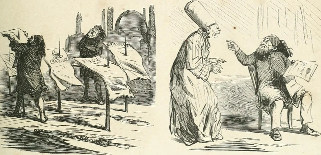 An illustration from Cham, 1853, leaf 398