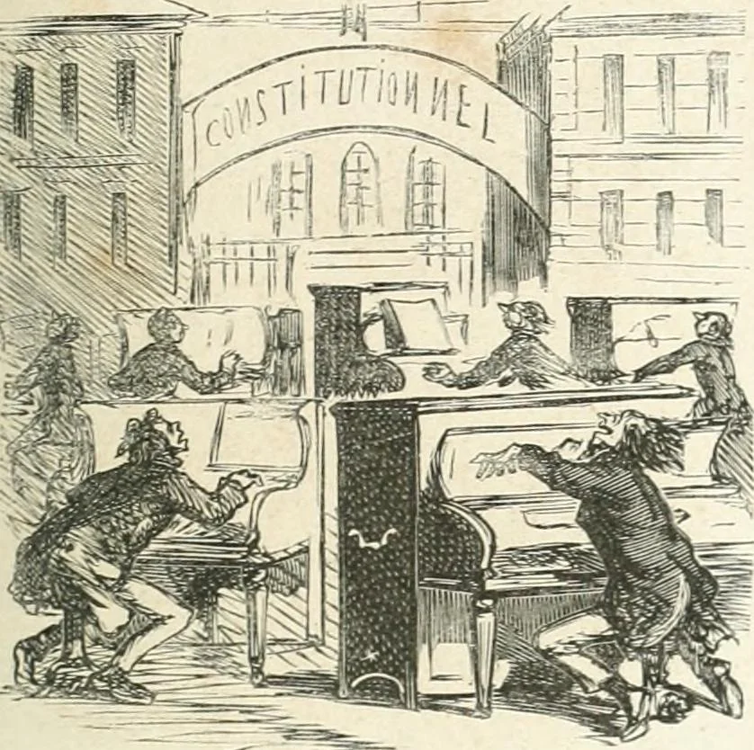 An illustration from Cham, 1853, leaf 402