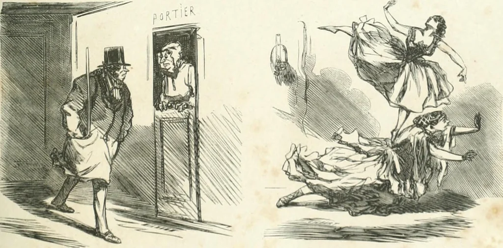 An illustration from Cham, 1853, leaf 406