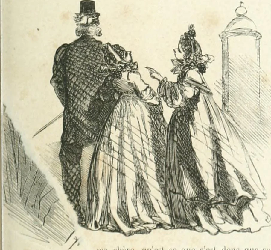 An illustration from Cham, 1853, leaf 410