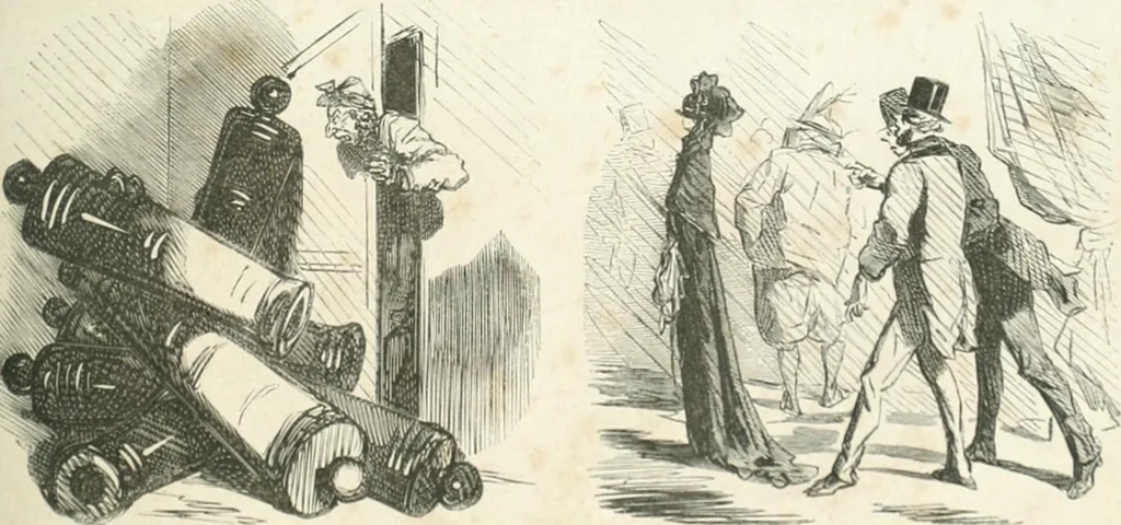 An illustration from Cham, 1853, leaf 416