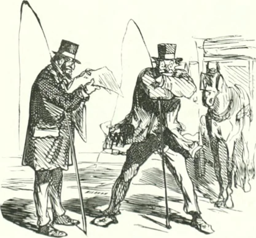 An illustration from Cham, 1853, leaf 422