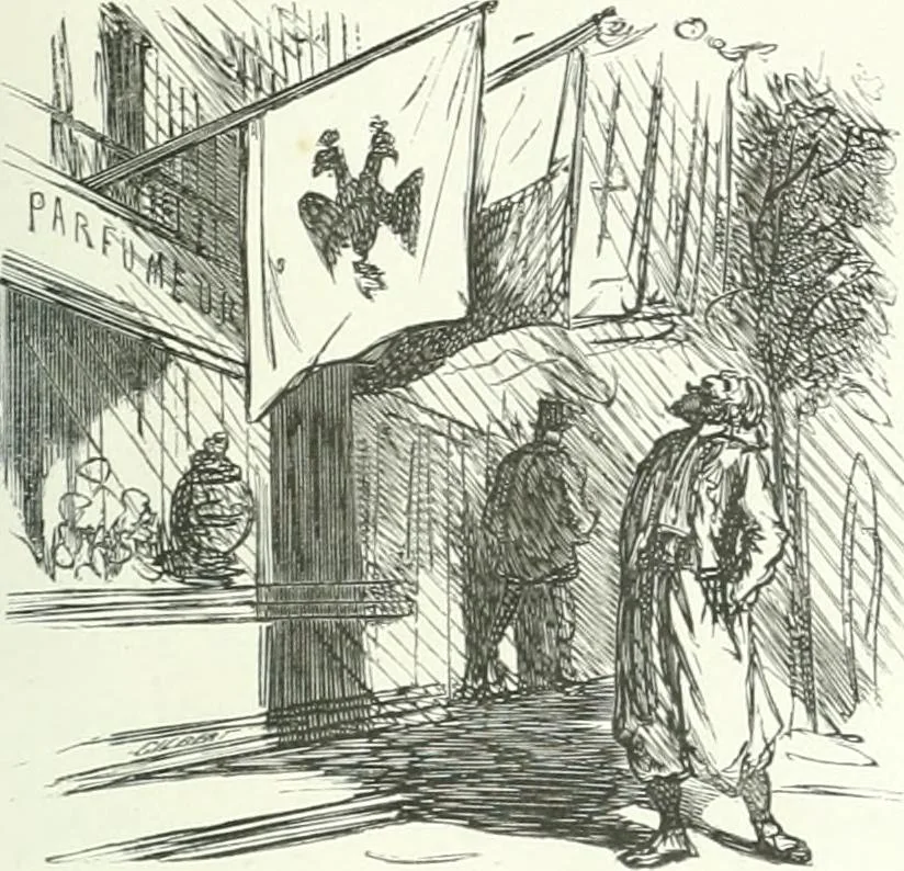 An illustration from Cham, 1853, leaf 424
