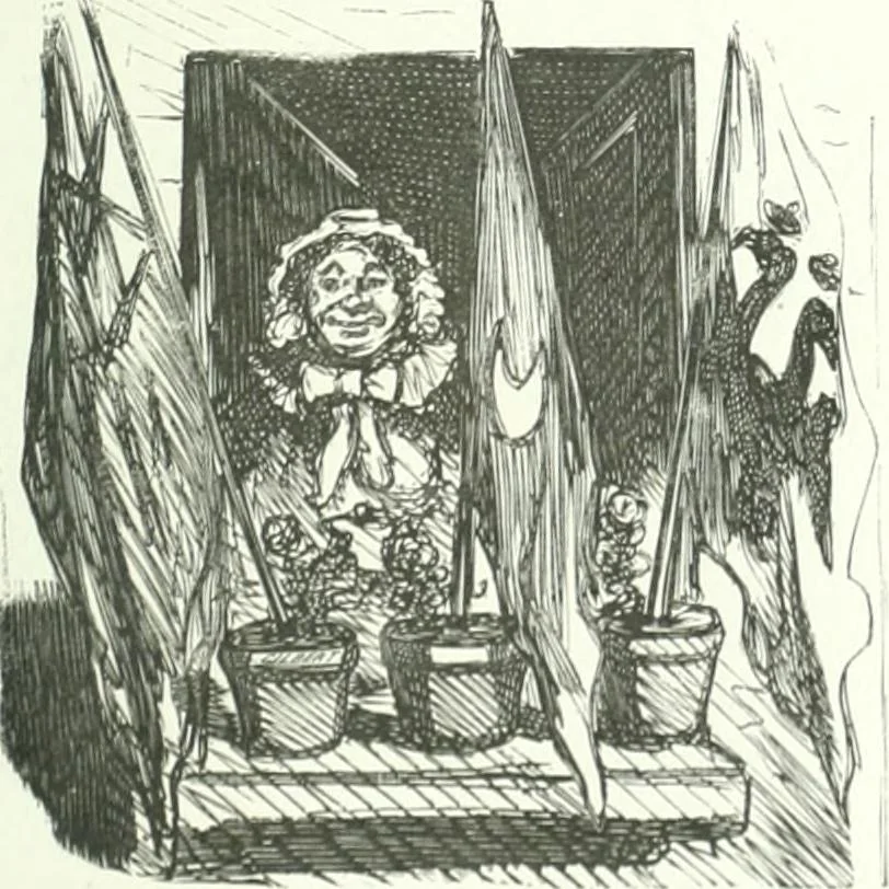 An illustration from Cham, 1853, leaf 424