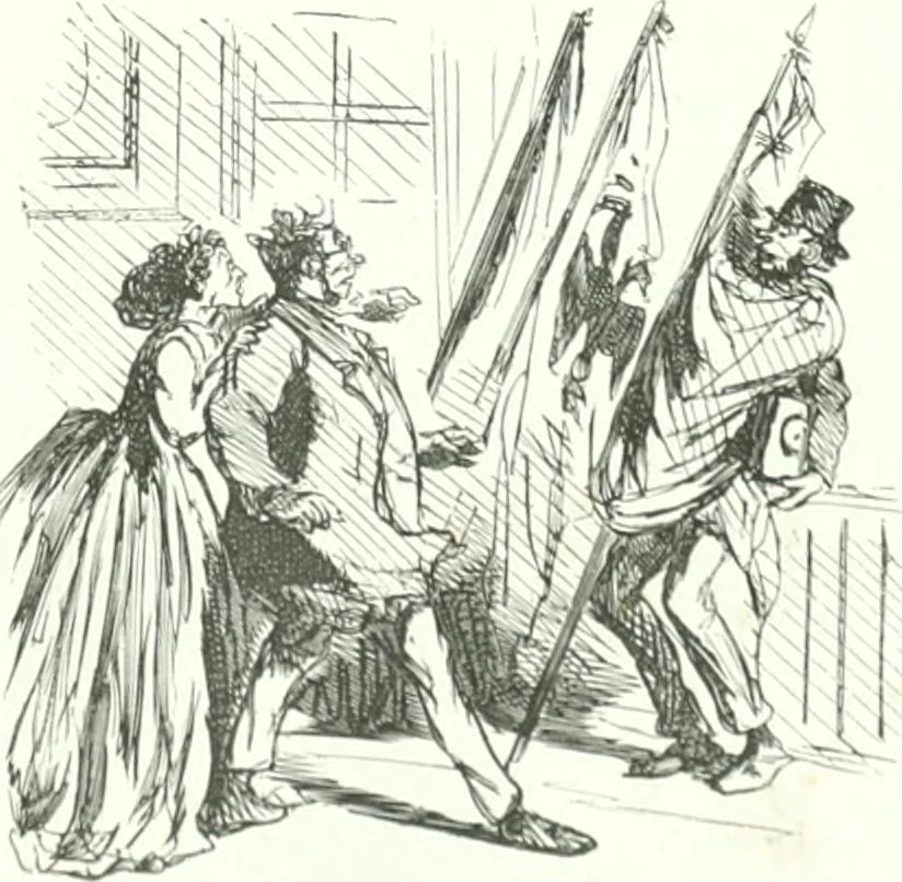 An illustration from Cham, 1853, leaf 424