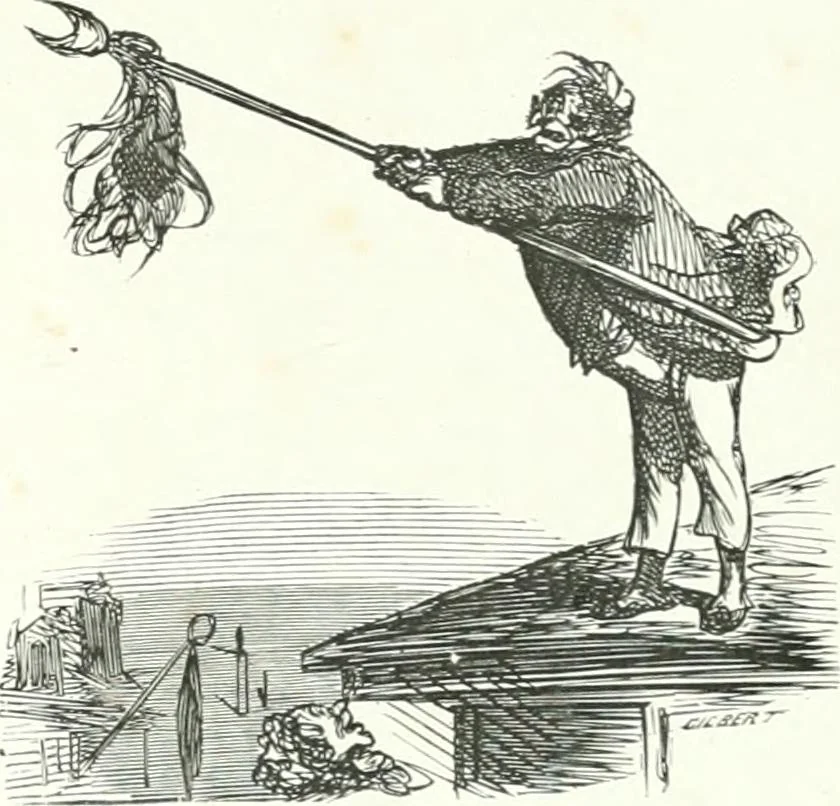 An illustration from Cham, 1853, leaf 426