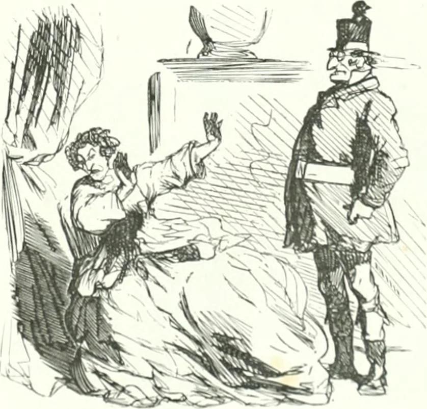 An illustration from Cham, 1853, leaf 426