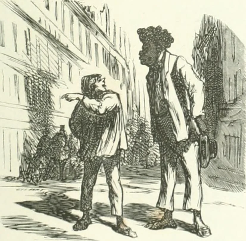 An illustration from Cham, 1853, leaf 430