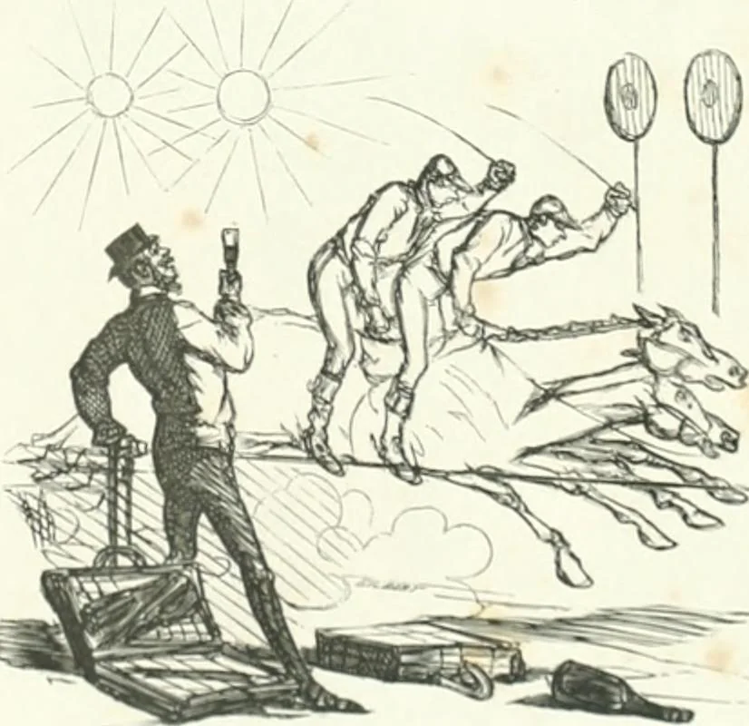 An illustration from Cham, 1853, leaf 430